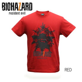 バイオハザード 7 Tシャツ【BIOHAZARD 7 Tee 】CAPCOM resident evil 生化危机 カプコン ゲーム タイトル ロゴ メンズ レディース キッズ クルーネック コットン プリント ミリタリー カジュアル トップス インナー サバゲ 半袖 OUTLET SALE