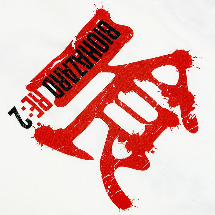 楽天市場】BIOHAZARD RE:2 タイトル Tシャツ【バイオハザード Title 