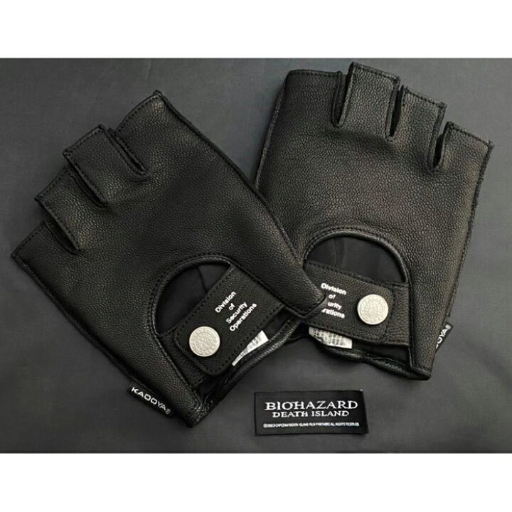 楽天市場】BIOHAZARD DETH ISLAND Leon Half Finger Gloves【バイオ 