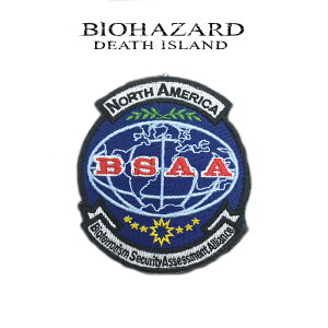 BIOHAZARD BSAA patch DETH ISLAND�y�o�C�I�n�U�[�h BSAA�h�J�p�b�` �f�X�A�C�����h �z�Q�[�� �J�v�R�� capcom ���b�y�� �x���N���t�� �f�� BASS ���I�� �N���X �W�� �A���J�g���Y