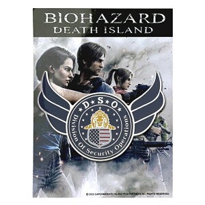 BIOHAZARD DSO METAL STICKER DETH ISLAND�y�o�C�I�n�U�[�h DSO���^���X�e�b�J�[ �f�X�A�C�����h �z�Q�[�� �J�v�R�� capcom �X�e�b�J�[ ���^�� ���^���X�e�b�J�[ �f�� DSO ���I�� �N���X �W�� �A���J�g���Y 