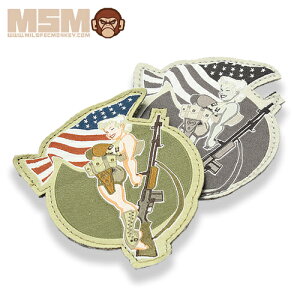 MSM BAR �K�[�� �p�b�` �yMIL-SPEC MONKEY �~���X�y�b�N�E�����L�[�z�����Y �~���^���[ �T�o�C�o���Q�[�� ���b�y�� �x���N���t��