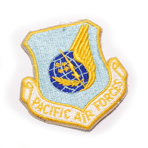 USAF PACIFIC AIR FORCE OLD WING PATCH �y�A�����J��R �n���C�B �q�b�J�� �����m��R ���b�y���z�~���^���[ �T�o�C�o���Q�[�� �T�o�Q �A�E�g�h�A BDU �퓬�� �C�R ��R ���� ���� �R�X�v�� USAF ARMY �t��