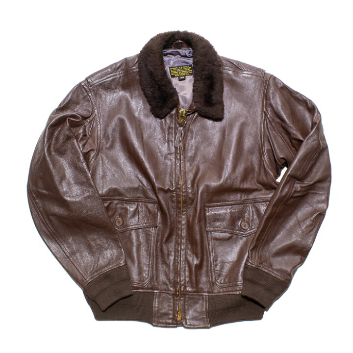 楽天市場】US NAVY G-1 LEATHER JACKET WILLIS&GEIGER INC.【米海軍 G 