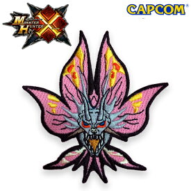 モンスターハンターX フェイス刺繍パッチ/タマミツネ【Monster Hunterクロス Face Embroidery Patch/Mizutsune】カプコン capcom メンズ レディース キッズ ミリタリー カジュアル アウトドア サバゲ ゲーム キャラクター パッチパネル ベルクロ OUTLET SALE 60%OFF