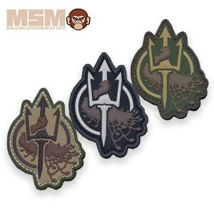 MSM COSTA LUDUS TRIDENT PVC PATCH yMIL-SPEC MONKEY ~XybNEL[ RX^E[_X gCfg pb`z~^[ by xNt BDU CHRIS COSTA NXERX^