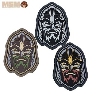 MSM @CLO EH[ wbh 2 PVC PATCHyMIL-SPEC MONKEY Viking Warrior Head 2 pb`z ~XybNL[ ~^[ AEghA ToQ oCN c[O TCNO by pb`