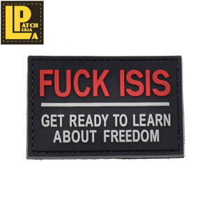 LA PATCHERIA Fuck ISIS PATCH�y���p�b�`�F���A PVC���b�y���z�����Y �T�o�Q �T�o�Q�[ �G�A�\�t�g �~���^���[ ���b�y�� airsoft �d���K�� �}���C �K�X�K�� �o���n�� �N���Z�C�_�[ �p�R �V�[���Y ���b�y