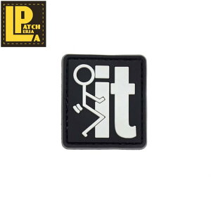 LA PATCHERIA Fuckit PATCH�y���p�b�`�F���A PVC���b�y���z�����Y �T�o�Q �T�o�Q�[ �G�A�\�t�g �~���^���[ ���b�y�� airsoft �d���K�� �}���C �K�X�K�� �o���n�� �N���Z�C�_�[ �_�b �V�[���Y ���b�y�� T