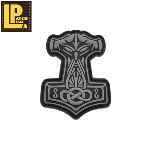 LA PATCHERIA Odinhammer PATCH�y���p�b�`�F���A PVC���b�y���z�����Y �T�o�Q �T�o�Q�[ �G�A�\�t�g �~���^���[ ���b�y�� airsoft �d���K�� �}���C �K�X�K�� �_�b �V�[���Y ���b�y�� TEAM6 �I�[�f�B�� �n��