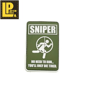 LA PATCHERIA Sniper PATCH�y���p�b�`�F���A PVC���b�y���z�����Y �T�o�Q �T�o�Q�[ �X�i�C�p�[ �G�A�\�t�g �~���^���[ ���b�y�� airsoft �d���K�� �}���C �K�X�K�� �x���N�� �V�[���Y ���b�y�� TEAM6 �_