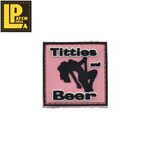 LA PATCHERIA Titties and Beer PATCH�y���p�b�`�F���A PVC���b�y���z�����Y �T�o�Q �T�o�Q�[ �G�A�\�t�g �~���^���[ ���b�y�� airsoft �d���K�� �}���C �K�X�K�� �x���N�� �V�[���Y ���b�y�� TEAM6 TIER1 TIER2