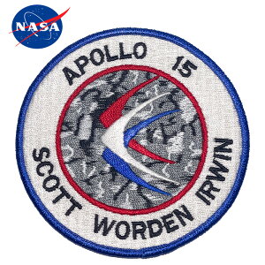 NASA PATCH APOLLO 15�y�i�T �p�b�` �A�|��15���z �~���^���[ �A�E�g�h�A �J�W���A�� �T�o�Q �h�J ���b�y�� �p�b�`�p�l�� �x���N�� �G�� �R�� �R�X�v��