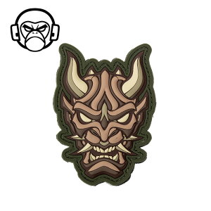MSM MIL-SPEC MONKEY Oni Head1 PVC Morale Patch�y�~���X�y�b�N�E�����L�[ �S�� PVC �p�b�`�z�����Y �~���^���[ ���b�y�� �x���N���t�� BDU