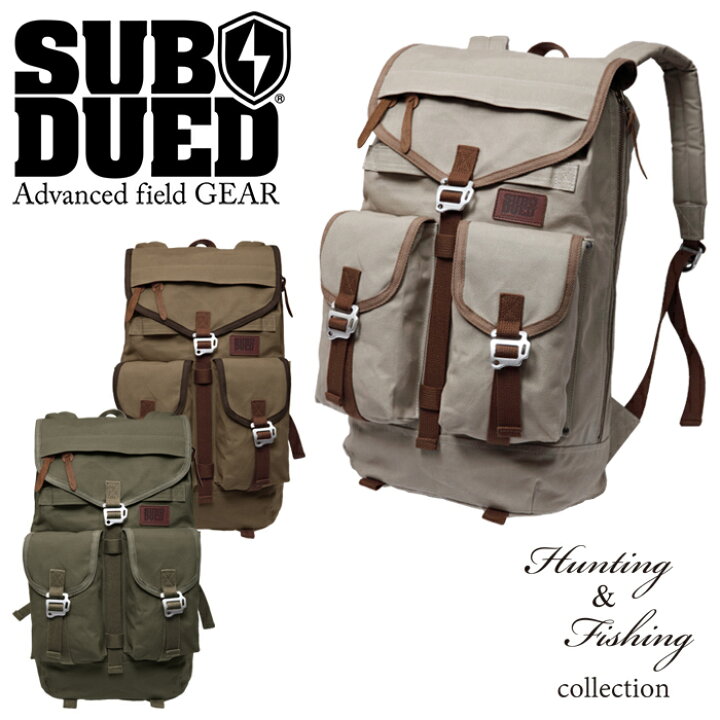 楽天市場】SUBDUED ウッドペッカーバックパック【サブデュード 