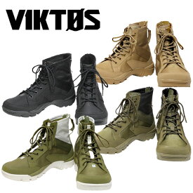 VIKTOS ジョニー コンバットブーツ【viktos ヴィクトス ビクトス johnny combat boots】メンズ ミリタリー アウトドア カジュアル タクティカル ミッドカット シンサテック ナイロン ブーツ 通気 6インチ スポーツ シューティング サバゲ ジッパー