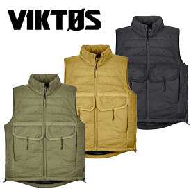 VIKTOS ゼロダーク ベスト【ヴィクトス ビクトス Zero Dark Vest】メンズ ミリタリー アウトドア サバゲ カジュアル タクティカル キャンプ 登山 ナイロン ポリエステル テフロン コーティング 撥水 バイク ツーリング 防寒 サーモライト 保温 トップス インナー