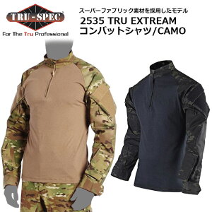 TRU-SPEC TRU XTREME RobgVc/CAMOygD[XybN TRU GNXg[ COMBAT SHIRTSzY ~^[ ToQ AEghA JWA oR oCN c[O gbvX ^NeBJ t