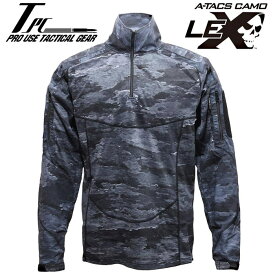 TP TACコンバット シャツ GEN-II R/A-TACS LE-X【tactical performance TACTICAL COMBAT SHIRTS GEN-II R/エータックス エルイーエックス】メンズ ミリタリー アウトドア サバゲ 登山 バイク ツーリング インナー トップス 長袖 コットン ナイロン パッド