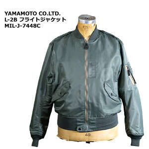YAMAMOTO CO.LTD. L-2B FLIGHT JACKET MIL-J-7448C�y���}���g�I���W�i�� L-2B �t���C�g�W���P�b�g�z�����Y �~���^���[ �J�W���A�� �A�E�g�h�A �X�g���[�g �o�C�N �c�[�����O �t�H �A�E�^�[ �V���[�g�� �i�C