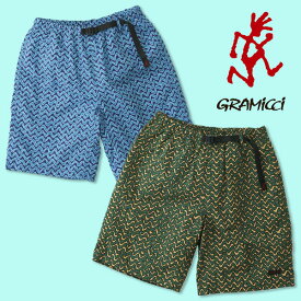 送料無料 グラミチ ショートパンツ 水陸両用 GRAMICCI メンズ NYLON PACKABLE G-SHORT ナイロンパッカブルGショーツ ハーフパンツ ゆったりシルエット 定番 無地 G4SM-P146 クライミング アウトドア クライミングパンツ 2024春夏新作