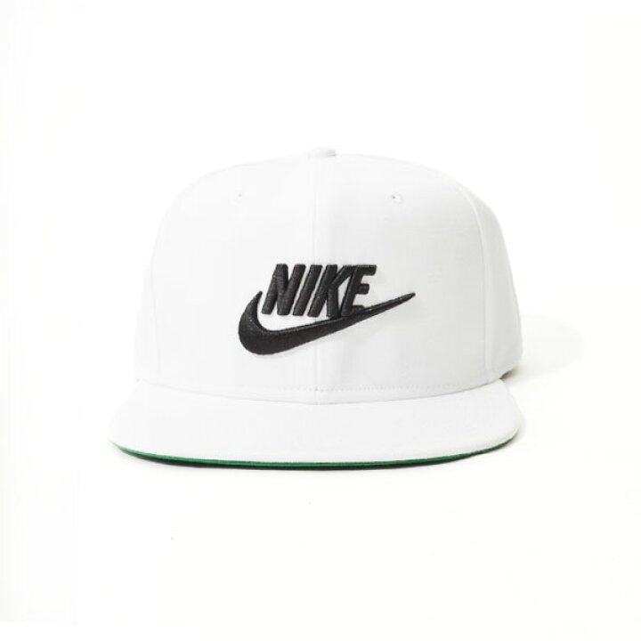 楽天市場 キャップ ナイキ Nike メンズ レディース フューチュラ プロ キャップ 帽子 Cap ロゴ スナップバック 熱中症対策 日射病予防 1284 Ray Green
