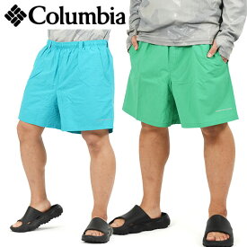 現品のみ 30%off ゆうパケット発送！ 送料無料 コロンビア 水陸両用 ハーフパンツ Columbia メンズ Backcast III Water Short ウォーターショーツ 無地 サーフパンツ ボードショーツ 水着 ショートパンツ ボトムス アウトドア 釣り フィッシング フェス FM4009