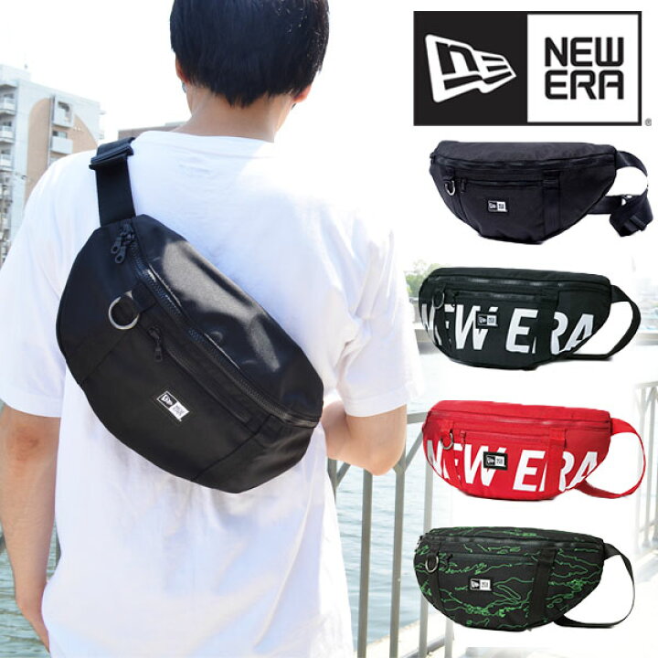 楽天市場 送料無料 ニューエラ バッグ New Era ウエストバッグ 約2l メンズ レディース ショルダーバッグ ミニ バッグ ボディバッグメッセンジャー ポーチ 斜め掛け バッグ カバン 鞄 22春夏新色 Ray Green