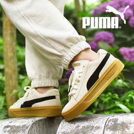送料無料 プーマ レディース 厚底 スニーカー PUMA スマッシュ プラットフォーム V3 SD ローカット シューズ 靴 ガムソール 391942