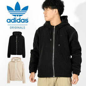 30%off 送料無料 アディダス メンズ フリースジャケット adidas WNTR FLEECE JKT 裏起毛 もこもこ ボア フルジップ パーカー アウター ジャンパー 防寒 ORIGINALS オリジナルス 2023秋冬新作 EEQ85