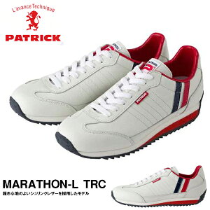 �������� �X�j�[�J�[ �p�g���b�N PATRICK �����Y ���f�B�[�X MARATHON-L TRC �}���\�� ���U�[ �g���R���[�� �z���C�g �V���[�Y �C ���U�[�V���[�Y ���[�J�b�g�V���[�Y ���{��