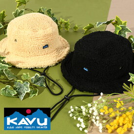 送料無料 ハット KAVU カブー ファーボールブーニー メンズ レディース フリース 帽子 アウトドア 防寒 2023秋冬新作 18%off 【あす楽対応】