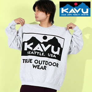  XLTCY KAVU Ju[ Big Logo Sweat rbOS XEFbg  g[i[ 傫TCY Y fB[X AEghA Lv 2025H~V