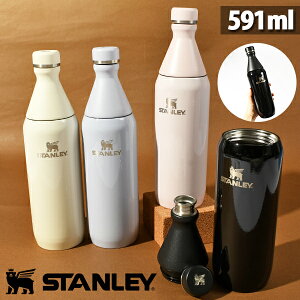  STANLEY X^[ ALL DAY SLIM BOTTLE 0.6L I[fCX{g 591ml XeX ۗ  AEghA ItBX {Ki 2025H~V