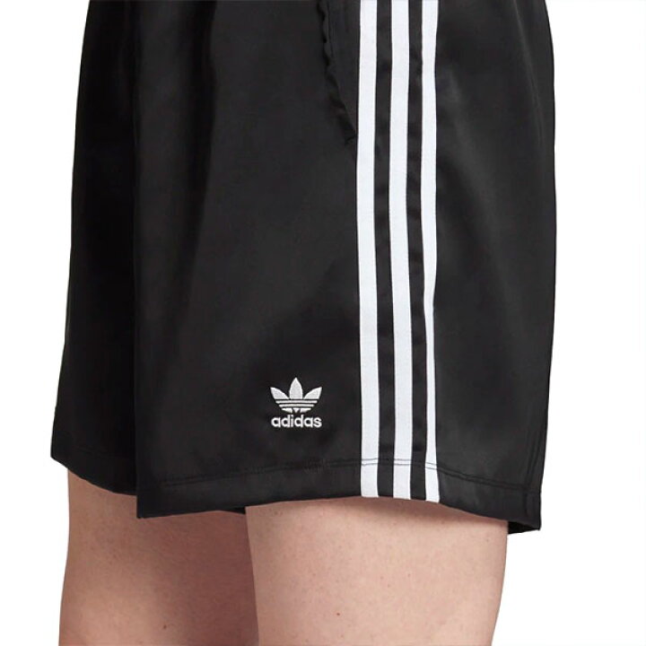 楽天市場 30 Off アディダス オリジナルス ショートパンツ Adidas Originals レディース Long Shorts ハーフパンツ ショーツ 短パン 3本ライン 21春新作 Ray Green