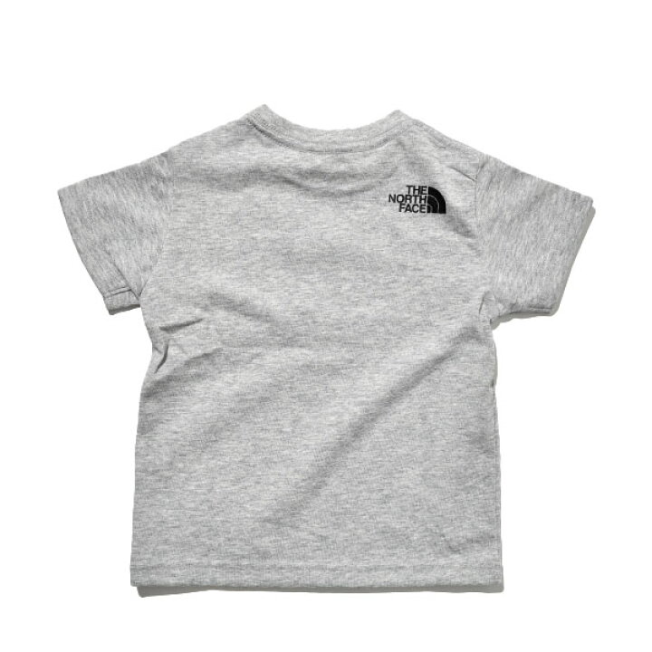 楽天市場 ゆうパケット発送 送料無料 ノースフェイス 半袖tシャツ 刺繍イラスト ベビー キッズ The North Face B S S Pocket Tee ショートスリーブ ポケット ティー 22春夏新作 Ntb Ray Green