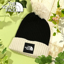 ゆうパケット発送！送料無料 ノースフェイス ニット帽 キッズ ポンポンつき 子供 THE NORTH FACE Kids Pom Pom Cappucho キッズ ポンポン カプッチョ ニットキャップ CAP 帽子 2023秋冬新作 NNJ42307