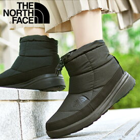 27%off 送料無料 ノースフェイス 撥水 軽量 ヌプシ ショート ブーツ レディース ナイロン ウール THE NORTH FACE Nuptse Bootie WP 7 Short ヌプシ ブーティー ウォータープルーフ 7 ショート スノトレ 靴 NFW52273