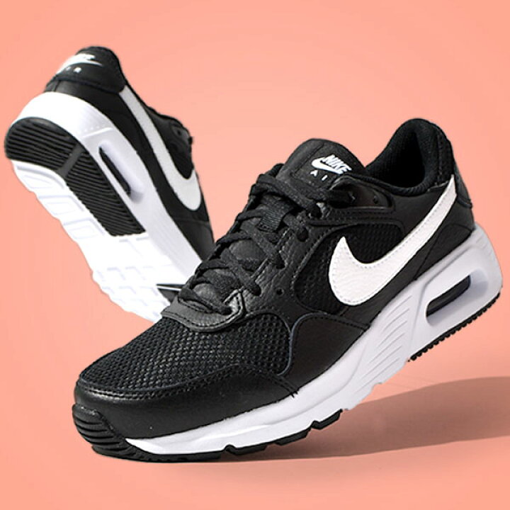 楽天市場 送料無料 ナイキ スニーカー レディース Nike エア マックス Sc シューズ 靴 エアマックス Air Max Sc ブラック ホワイト 黒 白 Cw4554 001 Ray Green