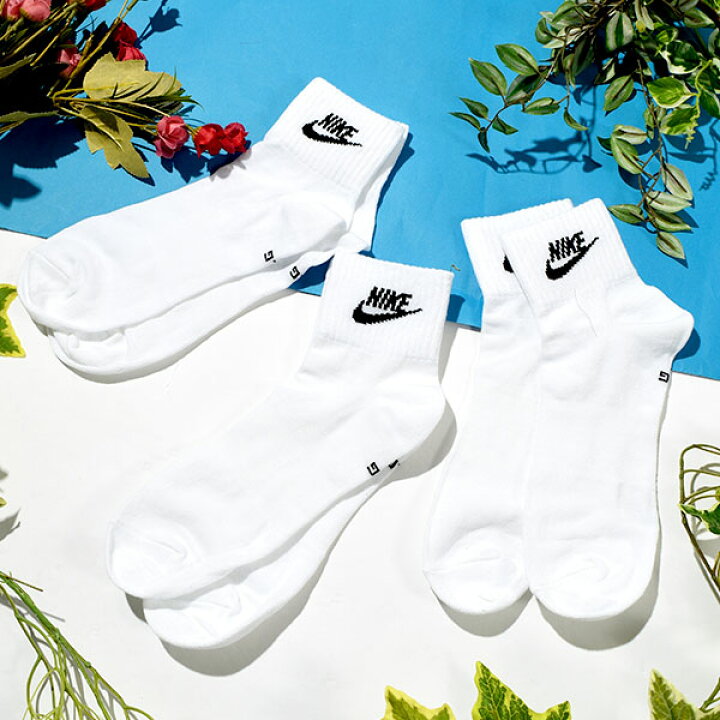 楽天市場】ナイキ 3足セット ソックス NIKE 3P エブリデイ  