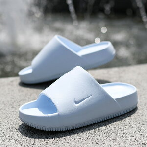 26%off 送料無料 ヒール高 4cm ナイキ 厚底 サンダル レディース NIKE カーム スライド スポーツサンダル シャワーサンダル スポサン ブルー dx4816 2025夏新作