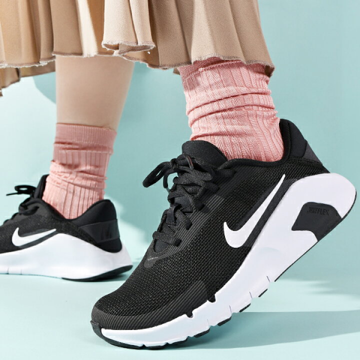 スポーツシューズ Partyservice creative かかと 踏める スニーカー ナイキ かかとが踏める 送料無料 ナイキ スニーカー レディース NIKE フレックス トレイン イージーオン 靴 スニーカー シューズ FLEX TRAIN EASYON ブラック hv9982 Ray Green