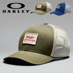 2026�H�~�V�� �L���b�v �����Y OAKLEY �I�[�N���[ B1B HDO PATCH TRUCKER �X�q �g���b�J�[�n�b�g ���b�V���L���b�v FOS900906