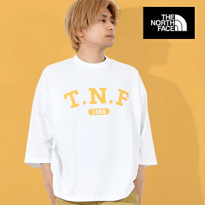  27%off m[XtFCX 7 TVc Y fB[X 100 THE NORTH FACE T 3/4 TNF LOGO TEE 3/4 S eB[ nt82433 20%off