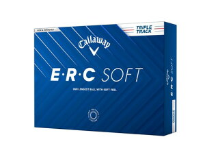 �L�����E�F�C(Callaway) �S���t�{�[�� ERC SOFT 25 TRIPLE TRACK 1�_�[�X(12����) 3�s�[�X�\�� �g���v���E�g���b�N �z���C�g