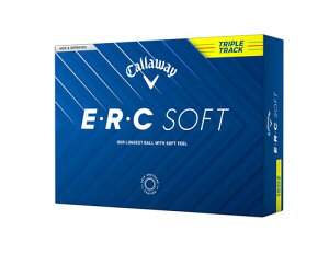 �L�����E�F�C(Callaway) �S���t�{�[�� ERC SOFT YLW 25 TRIPLE TRACK 1�_�[�X(12����) 3�s�[�X�\�� �g���v���E�g���b�N �C�G���[