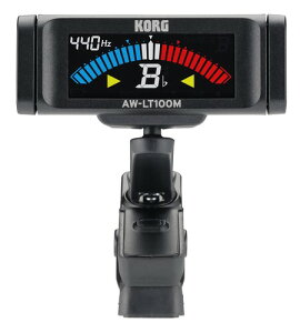 KORG 100���ԘA���쓮 �ǌ��y��p �N���b�v�`���[�i�[ AW-LT100M �J���[�\�� �P4�d�r1�{ �y�� �R���p�N�g