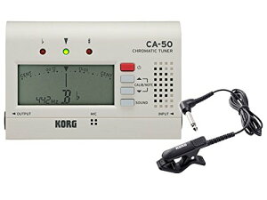 KORG (�R���O) �N���}�`�b�N �`���[�i�[ CA-50 + �R���^�N�g�}�C�N CM-300-BK �Z�b�g