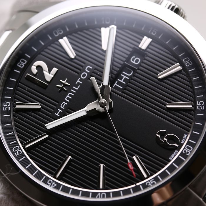HAMILTON ハミルトン ブロードウェイ H433110 デイデイト メンズ /36243 【中古】 腕時計 | Luxury Brand  ミドリヤ楽天市場店
