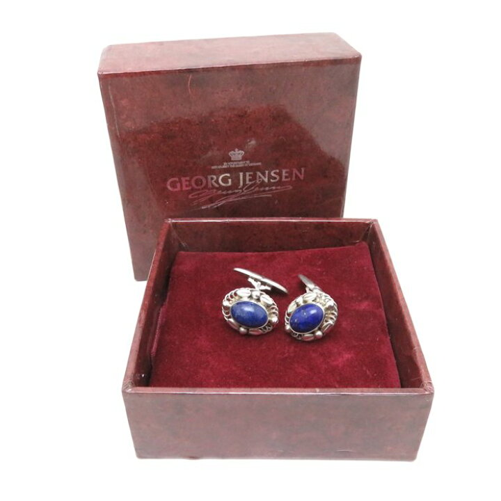 楽天市場】ジョージジェンセン GEORG JENSEN カフス 17 ラピスラズリ 